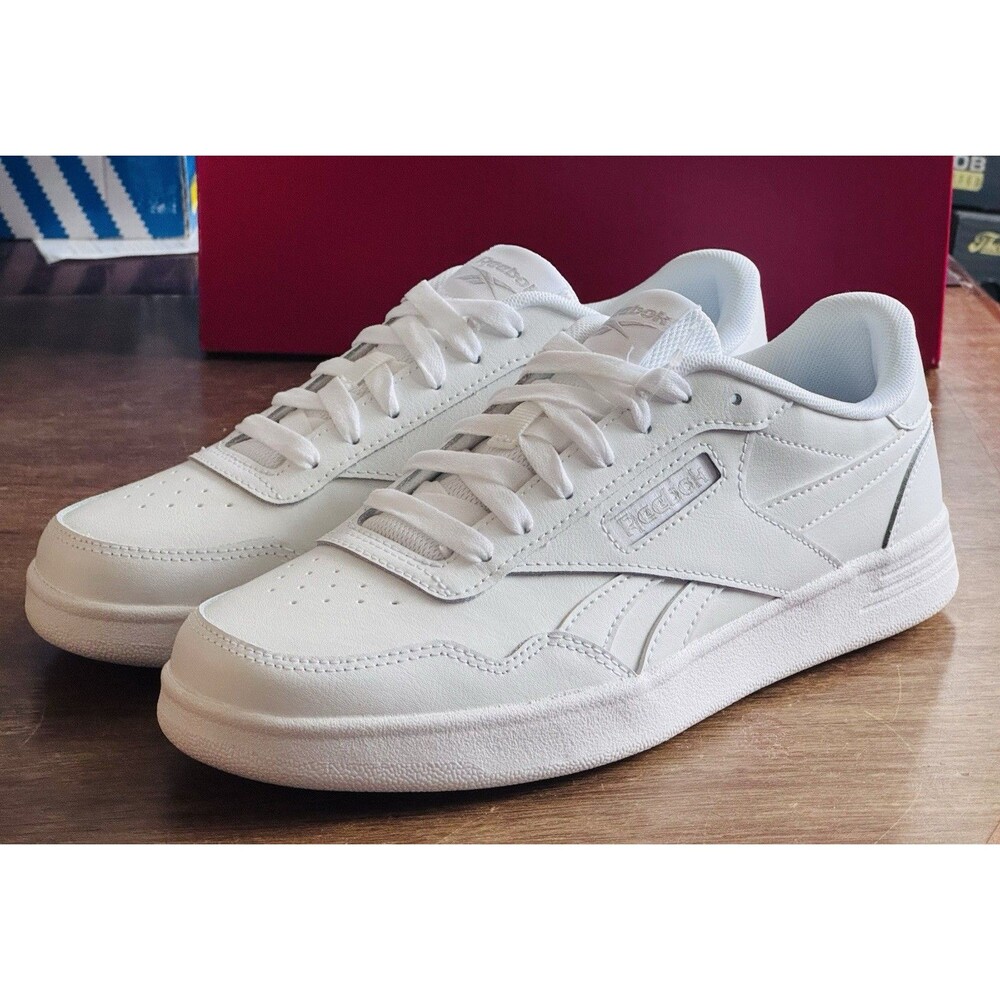 Women’s Size 9 Reebok Court Advance White Cold Grey 100010633 NIB